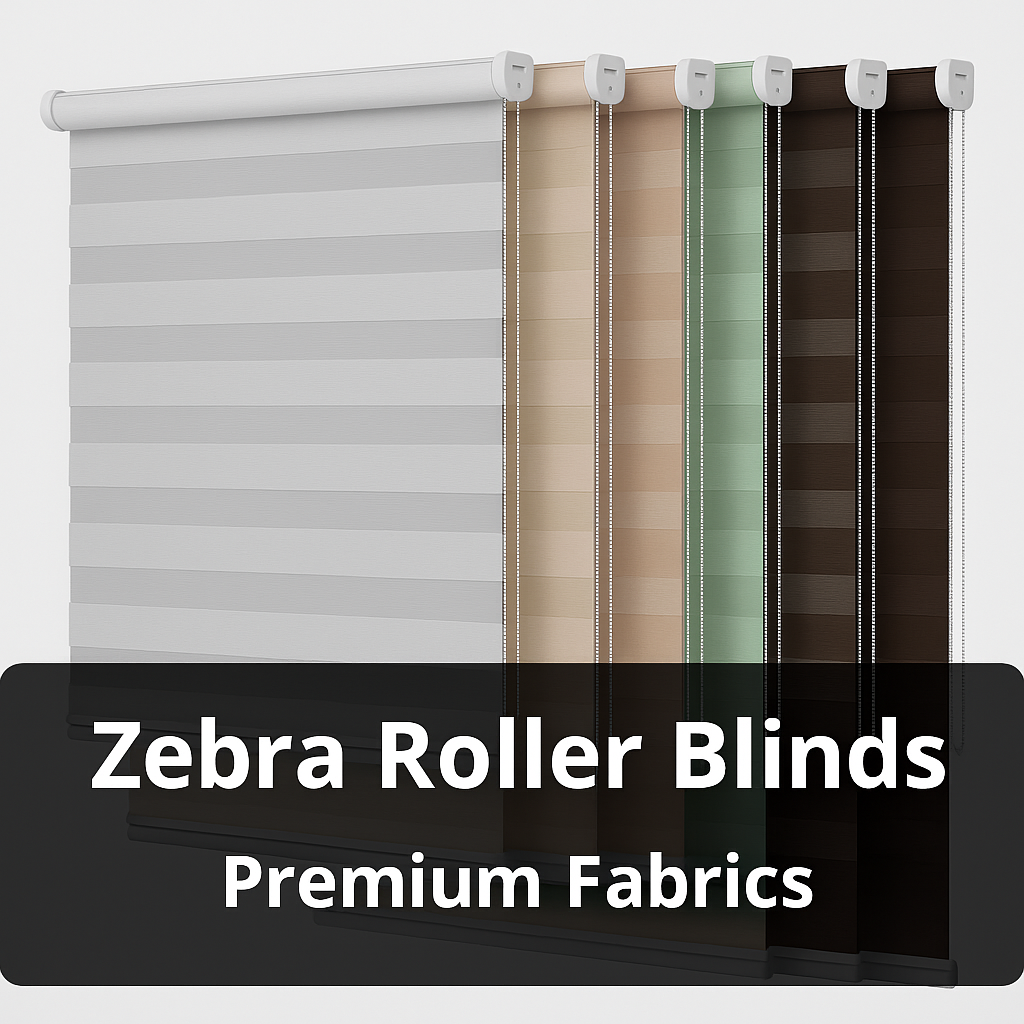 Blackout Zebra Roller Blinds